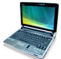 NOTEBOOK ACER ASPIRE D250-1151/ AMD ATOM 1.6/1GB/160/10.1/BLACK/WCAM/3CEL ----> R$ 1150,00
